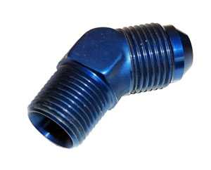 #6 Flare to 1/4 Pipe 45 Degree