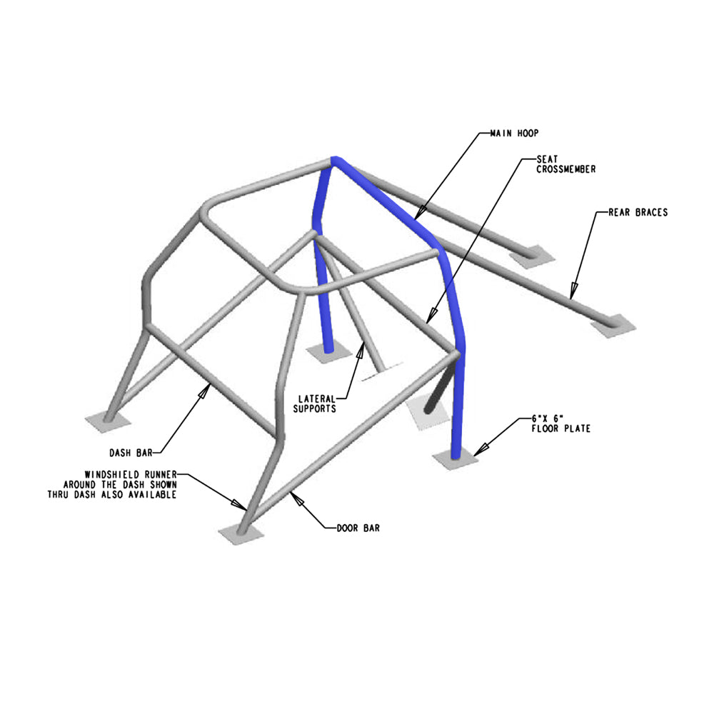 Main Hoop - Mild Steel - To Customer Specifications