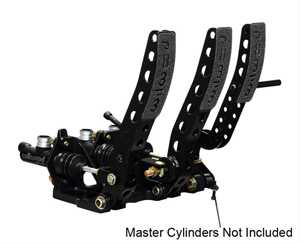 Wilwood Floor Mount Pedal Assembly Brake, Clutch, Throttle Wilwood # 340-12410