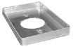 Air Scoop Tray- Flat- Flying Toilet 5-1/8" - 11-3/8" X 18-5/8" Base